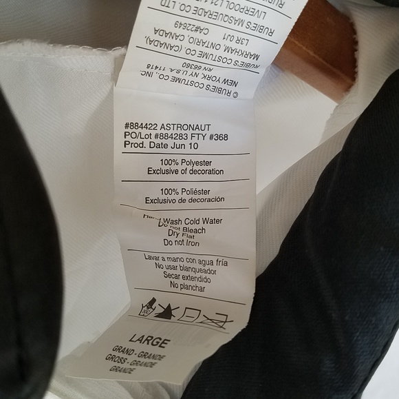 Astronaut bodysuit costume for boys/girls Unisex LARGE - Picture 3 of 7